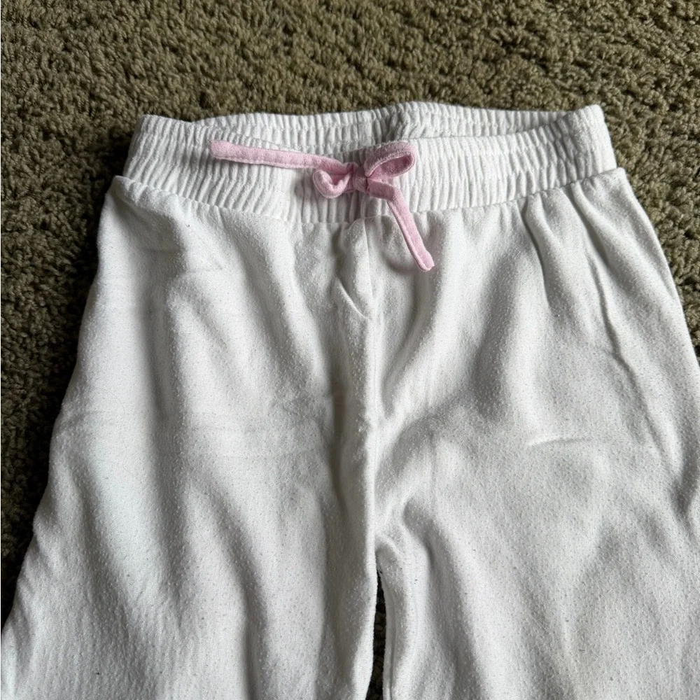 btween Loungewear Kids Set with Pink & Purple Tie-Dye Accents- size 8 - Picture 7 of 12